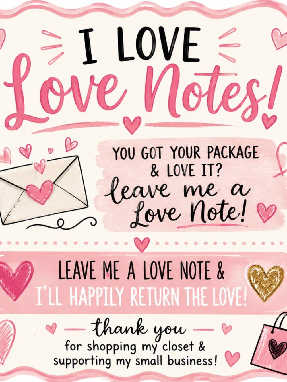 💕 I LOVE LOVE NOTES! 💕